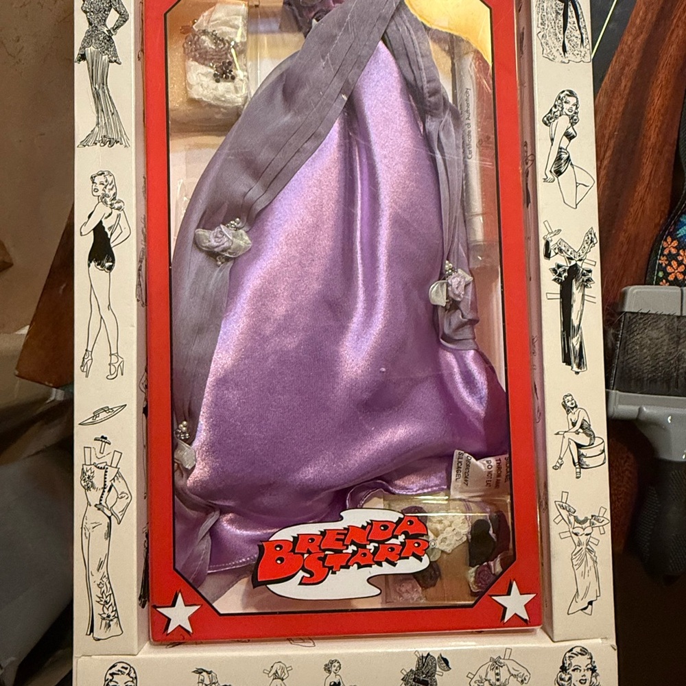 Brenda Starr Purple Gown and Sailor Outfit for  Doll (2)